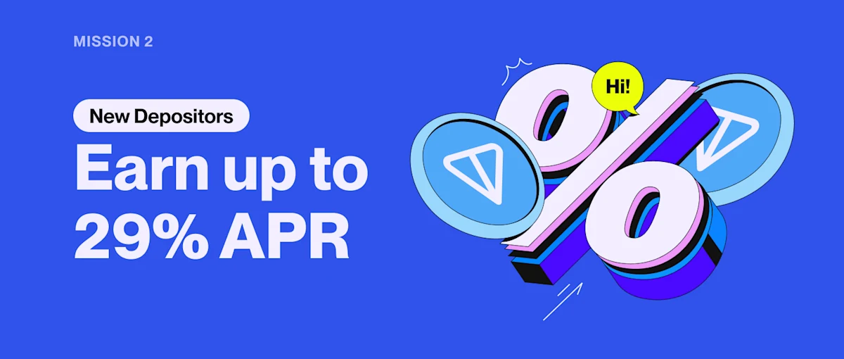 02 TON Earn APR new users