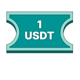1 USDT 手续费抵扣券