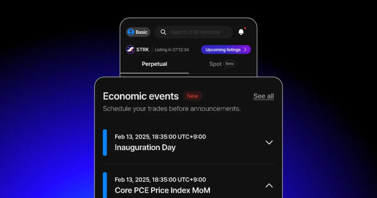 Flipster's Economic Events Feature: Track CPI, FOMC & More