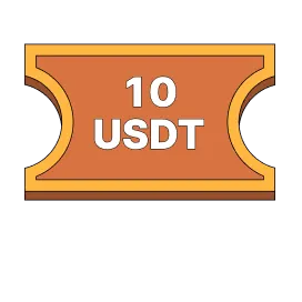 10 USDT 手续费抵扣券