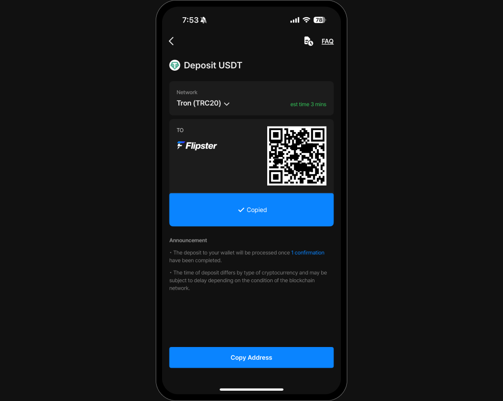 Flipster Blog | How to Deposit Crypto to Flipster