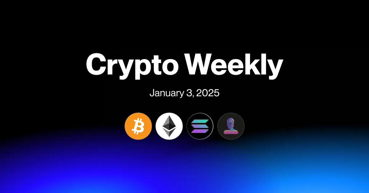 Flipster Crypto Weekly (January 3)