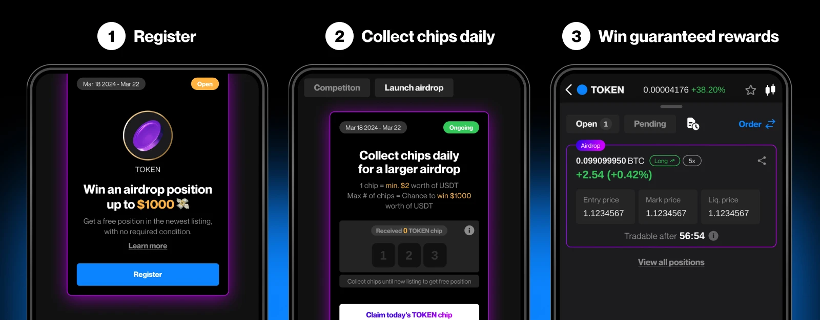 bio launch airdrop steps