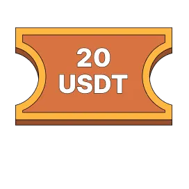 20 USDT 手续费抵扣券