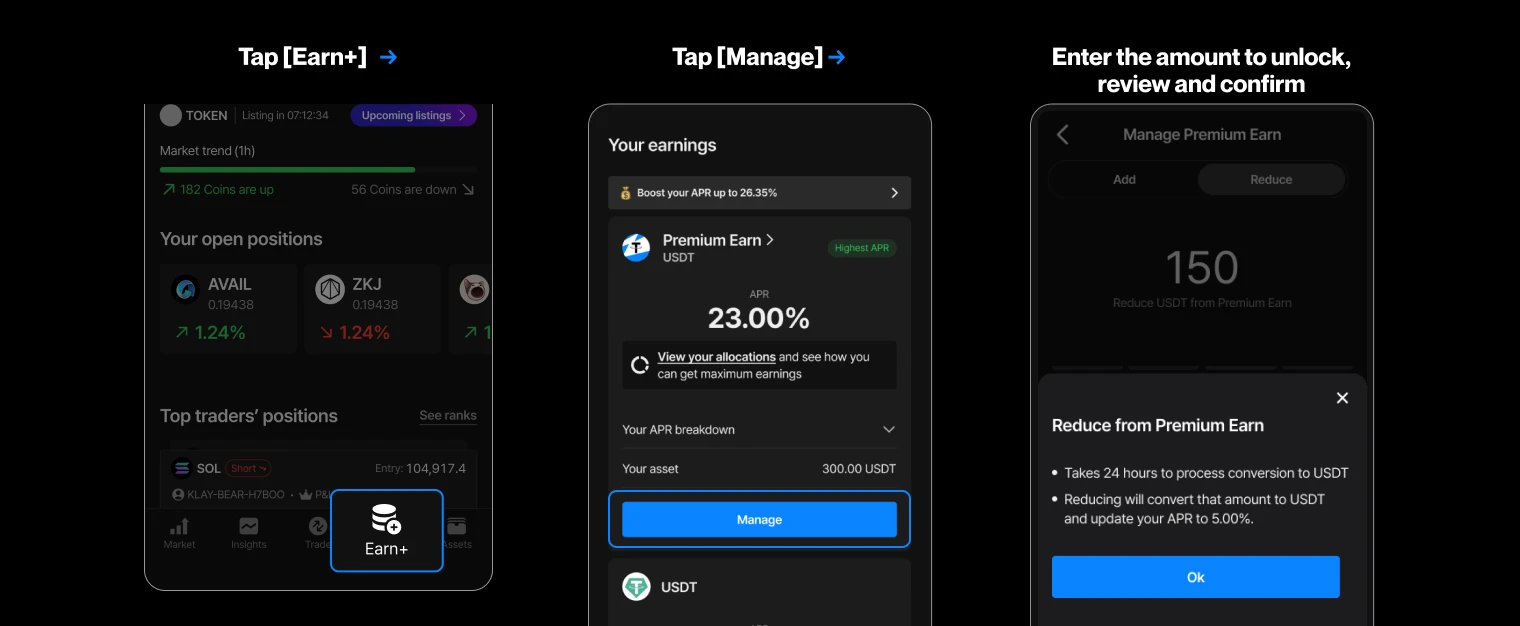 HOW TO REDUCE PREMIUM EARN