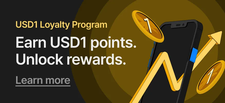 USD1 Loyalty Program: Earn USD1 points. Unlock rewards.