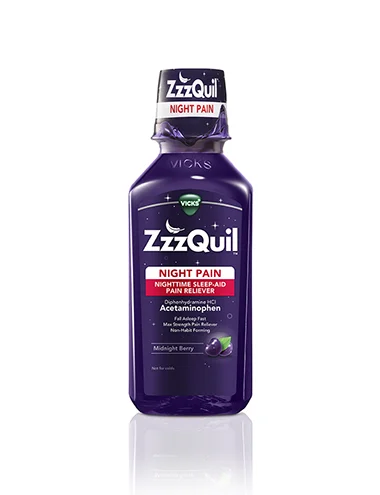 ZzzQuil Night Pain Liquid 