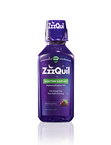 ZzzQuil Warming Berry Liquid 