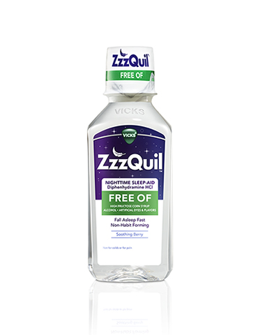 Alcohol Free Non-Habit Forming Liquid Sleep Aid | ZzzQuil