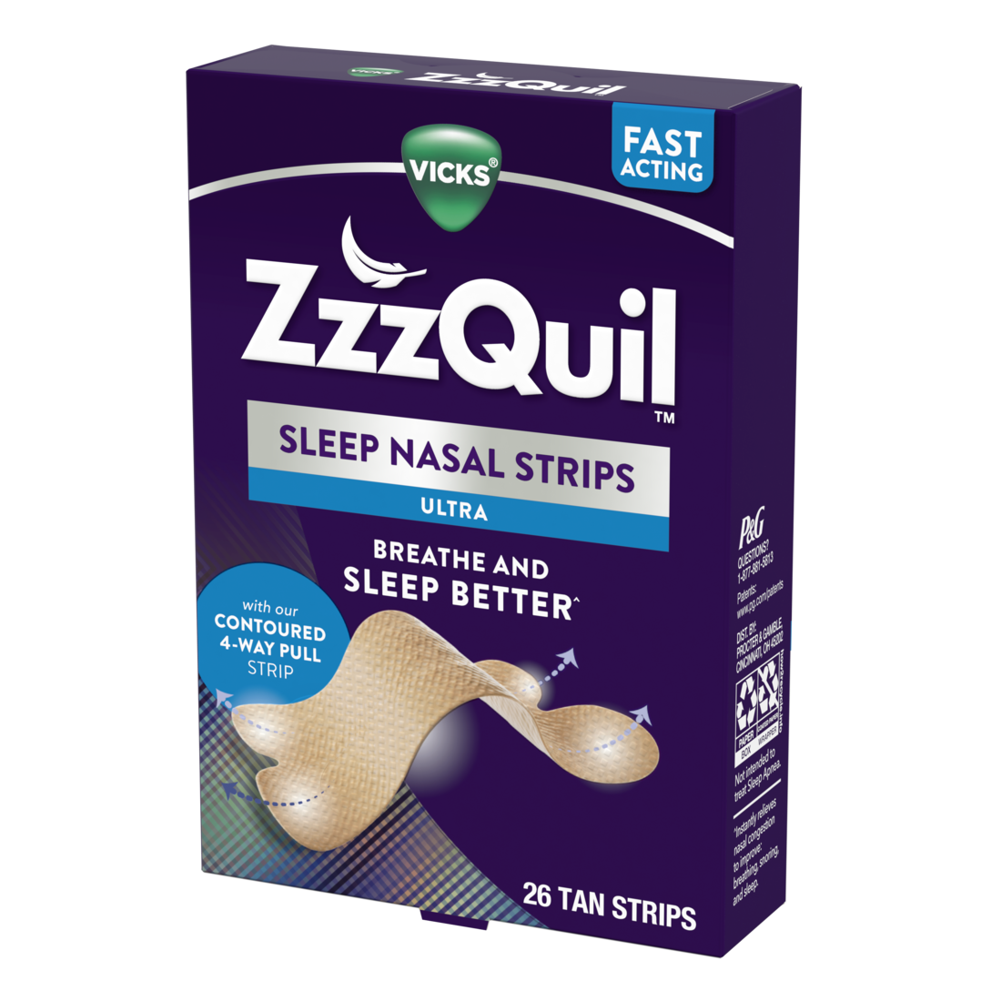 ZzzQuil Sleep Nasal Strips Ultra