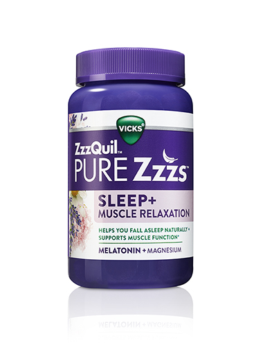 ZzzQuil PURE Zzz’s Sleep+ Muscle Relaxation Gummies