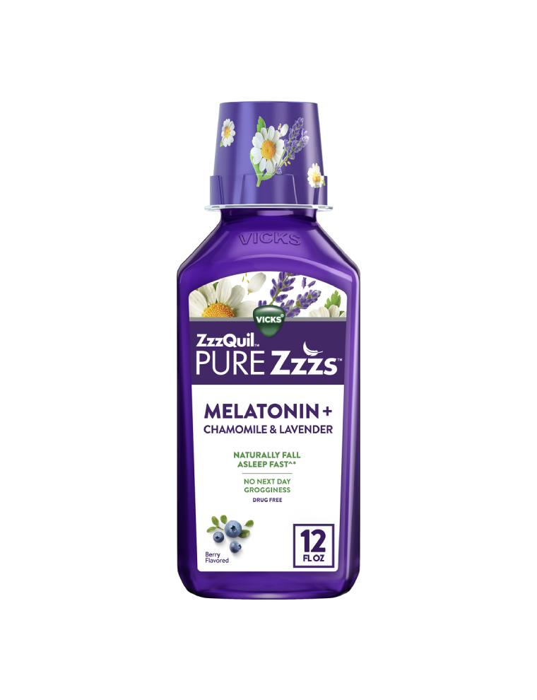 ZzzQuil PURE Zzzs Liquid Melatonin