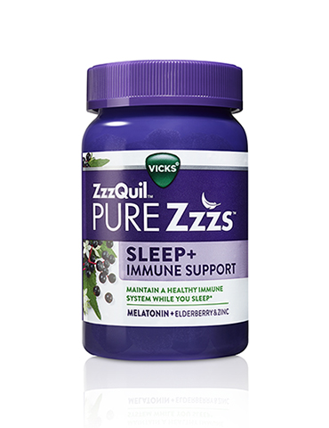 ZzzQuil PURE Zzzs Sleep+ Immune Support Gummies | ZzzQuil