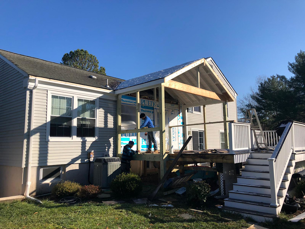 Screened In Porch Annapolis, MD Great Eastern Contracting