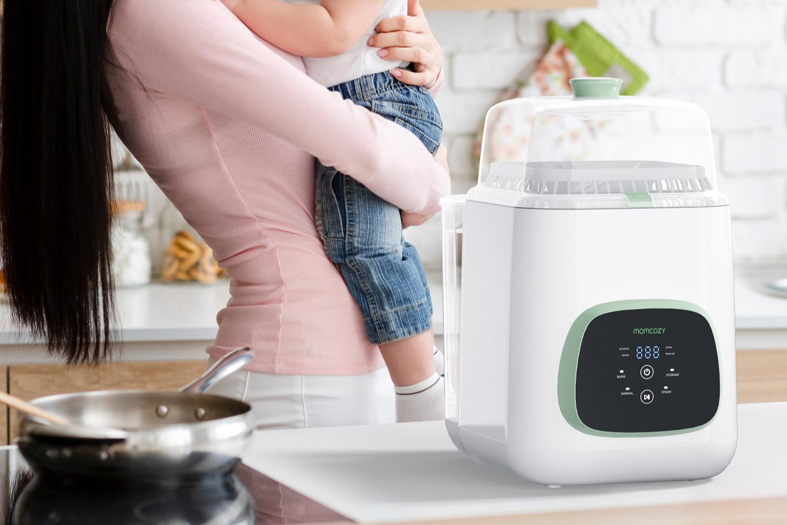 Momcozy kleanpal pro baby bottle washer