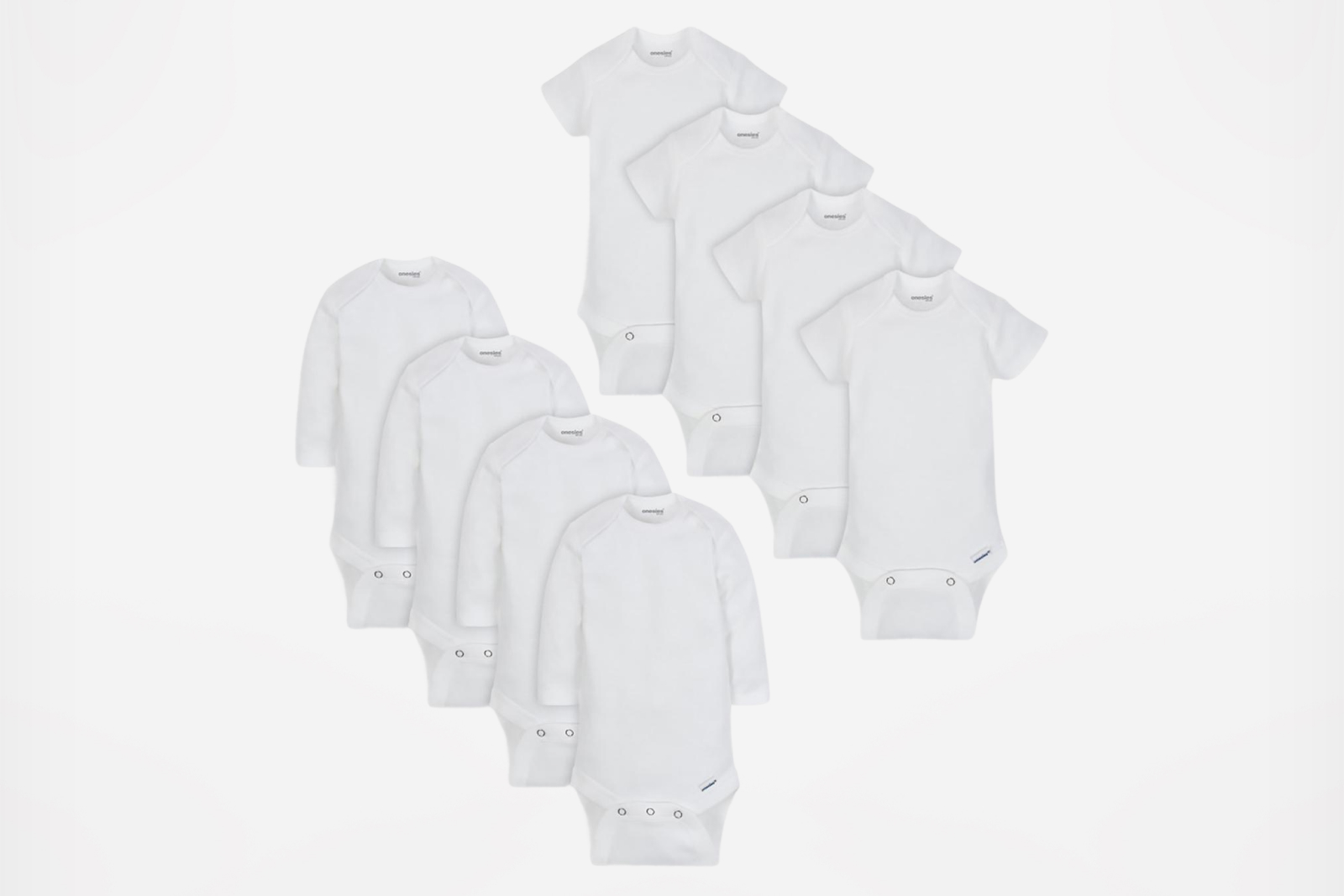 Gerber short long sleeve onesies bodysuit set8