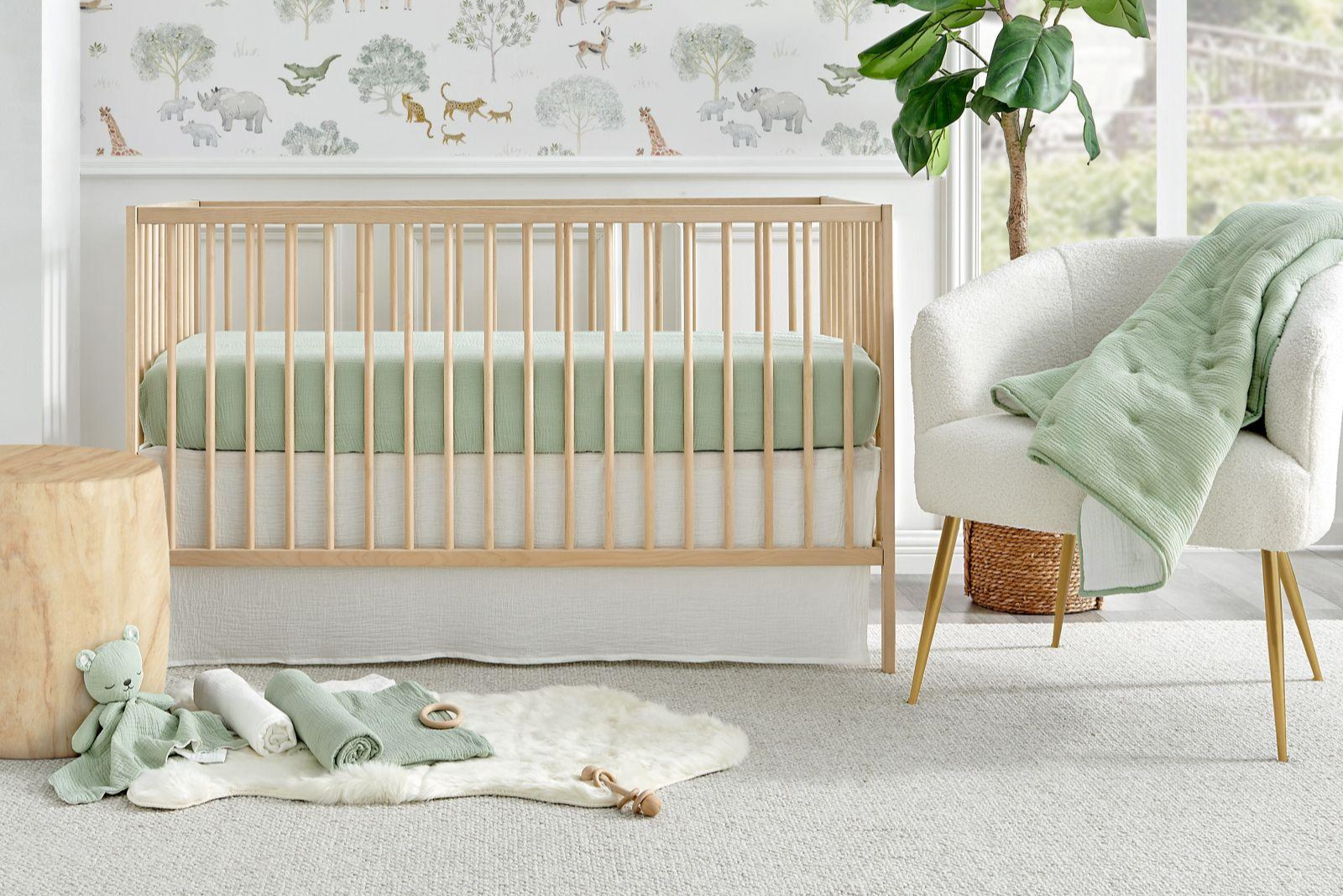 Levtex Baby cloud muslin 5pc bedding set