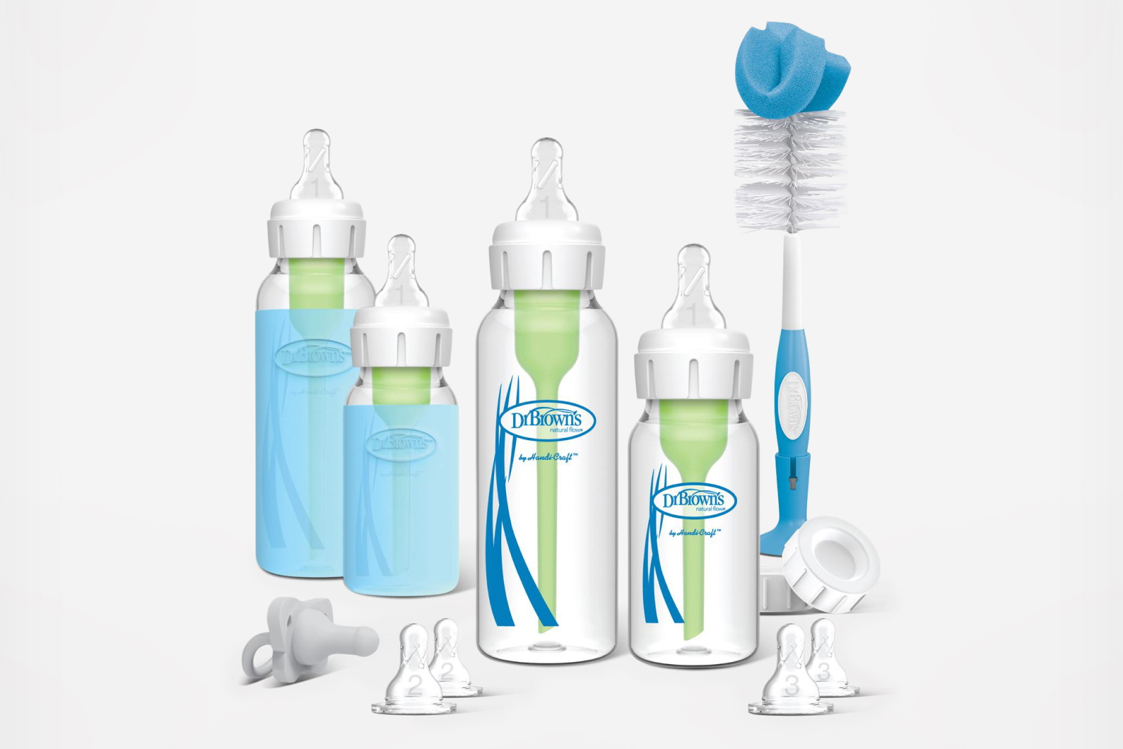 Dr. Browns Options+ Anti-Colic Glass Baby Bottle Gift Set