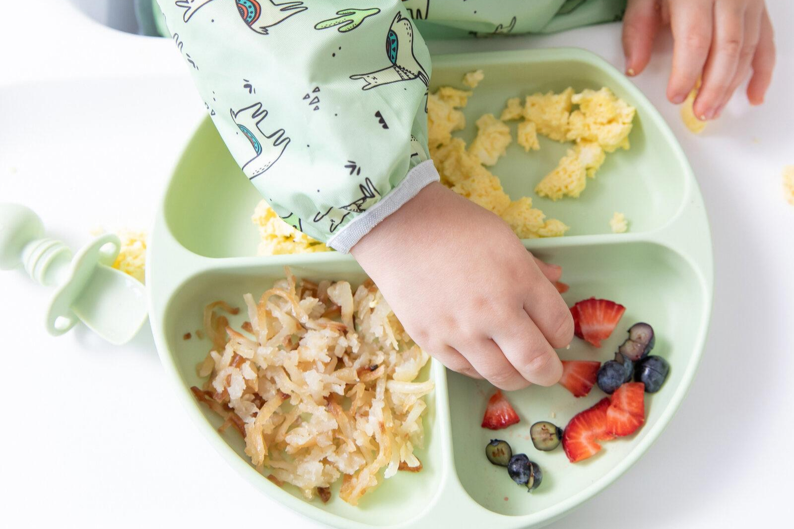 Bumkins silicone 7pc first feeding set