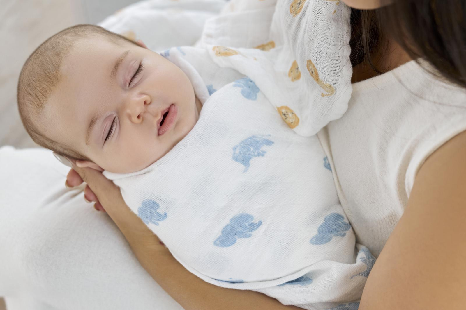 Adenanais organic assorted swaddle set4