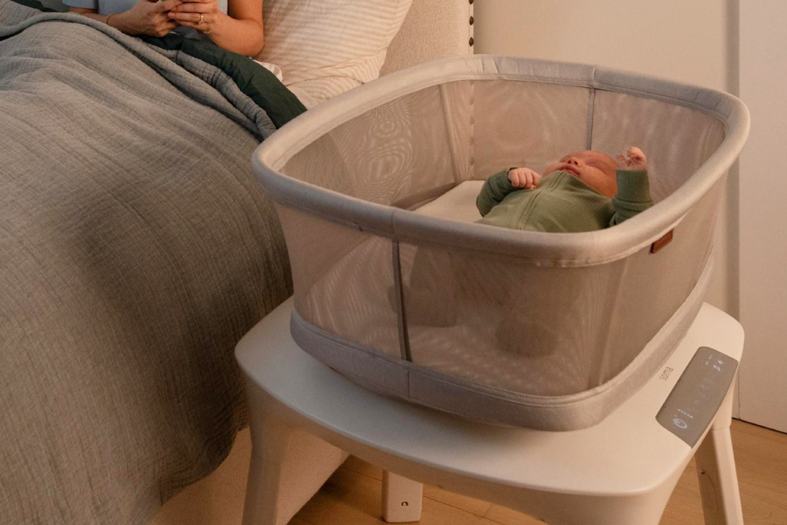 uppababy soma smart bassinet