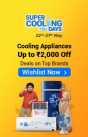 Flipkart Super Cooling Day Sale from 22nd To 27th May 2020: Upto 65% Off + Extra 10% Off On Refrigerators,Fan, Cooler & Air Conditioners