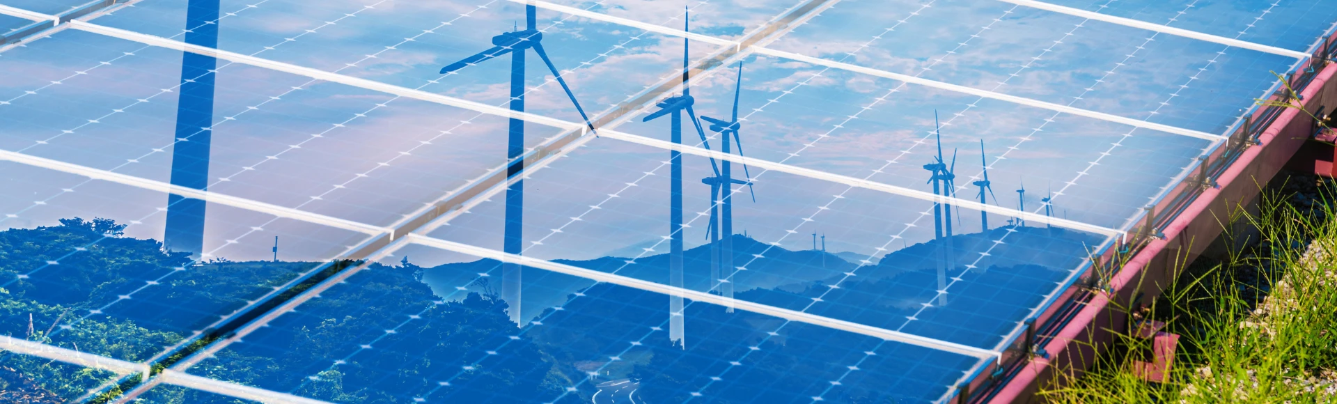 Tuulivoimaa ja aurinkovoimaa