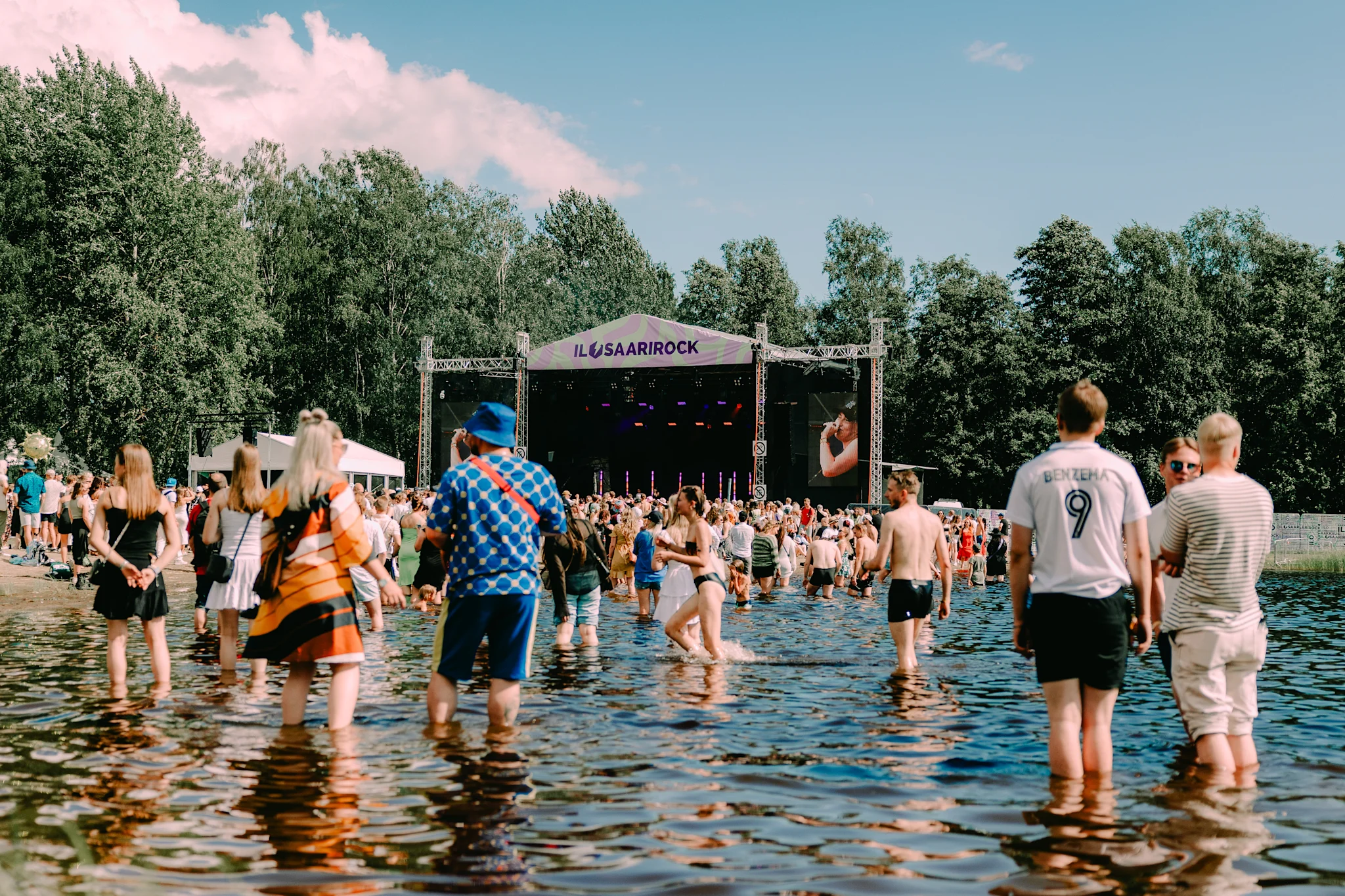 Ilosaarirockin Rentolava kesällä 2024. Kuvaaja: Olli Nurminen