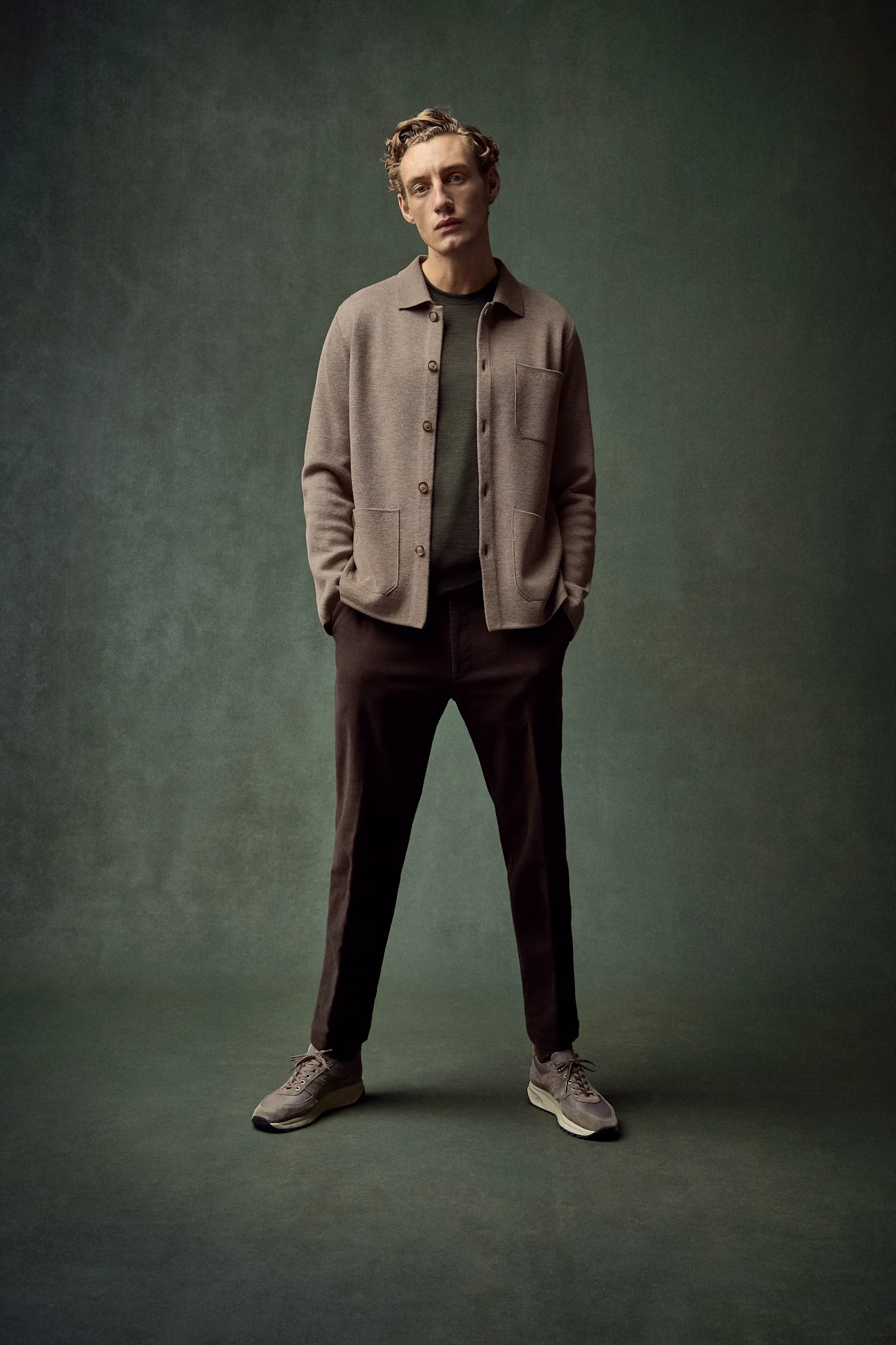 Milanostickad overshirt