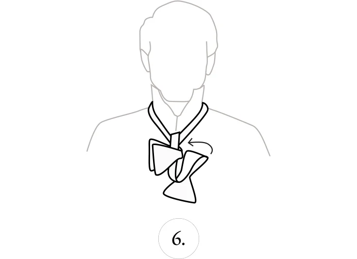 how to wear a wing collar and bow tie