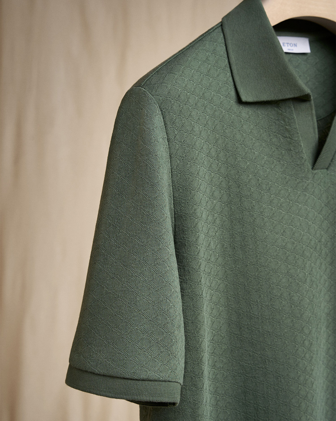 Jacquard Polo Shirt - Eton
