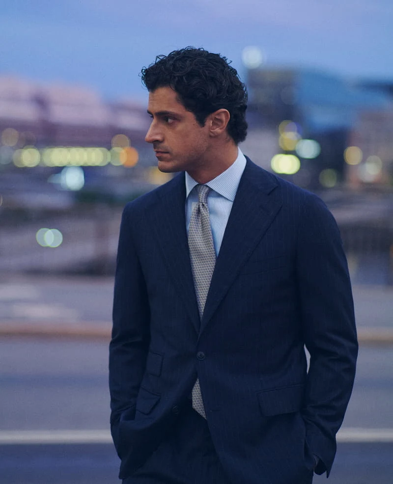 Mother of Pearl buttons eton elevated shirt