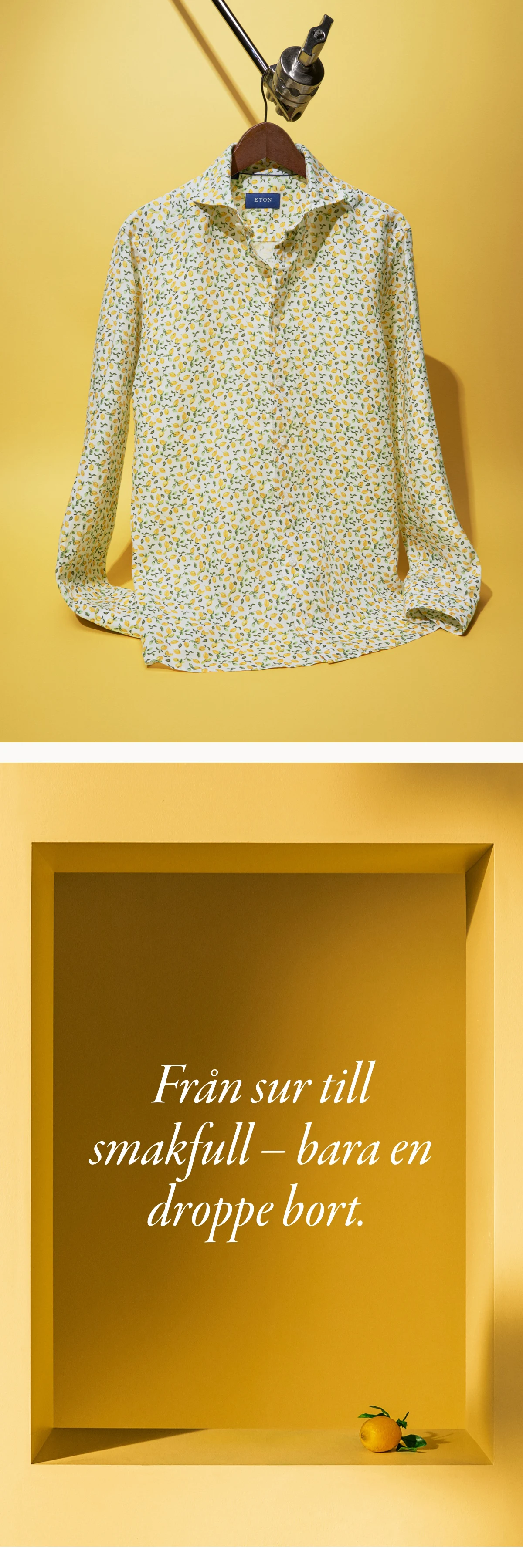 hanging lemon shirt