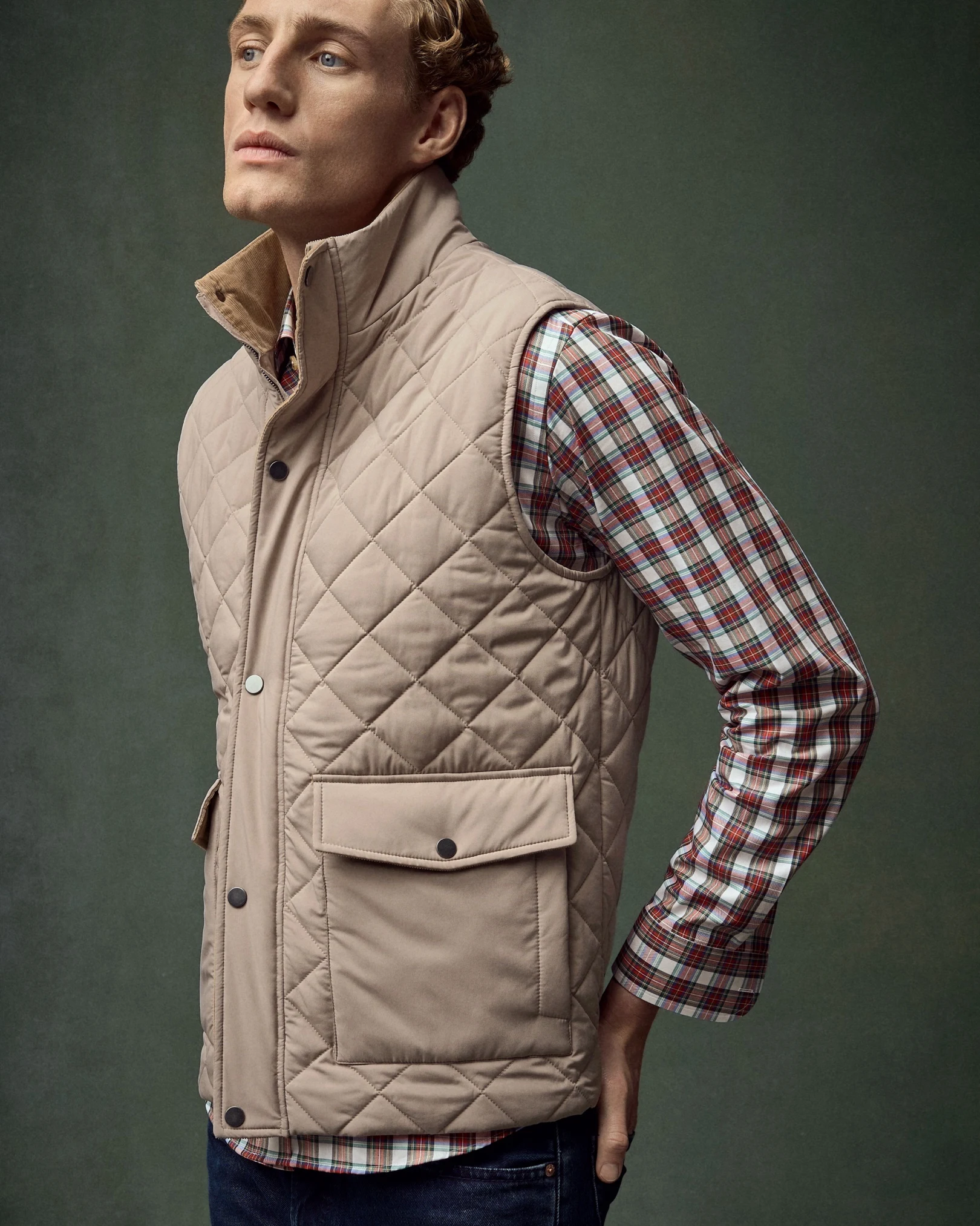 quilted vest