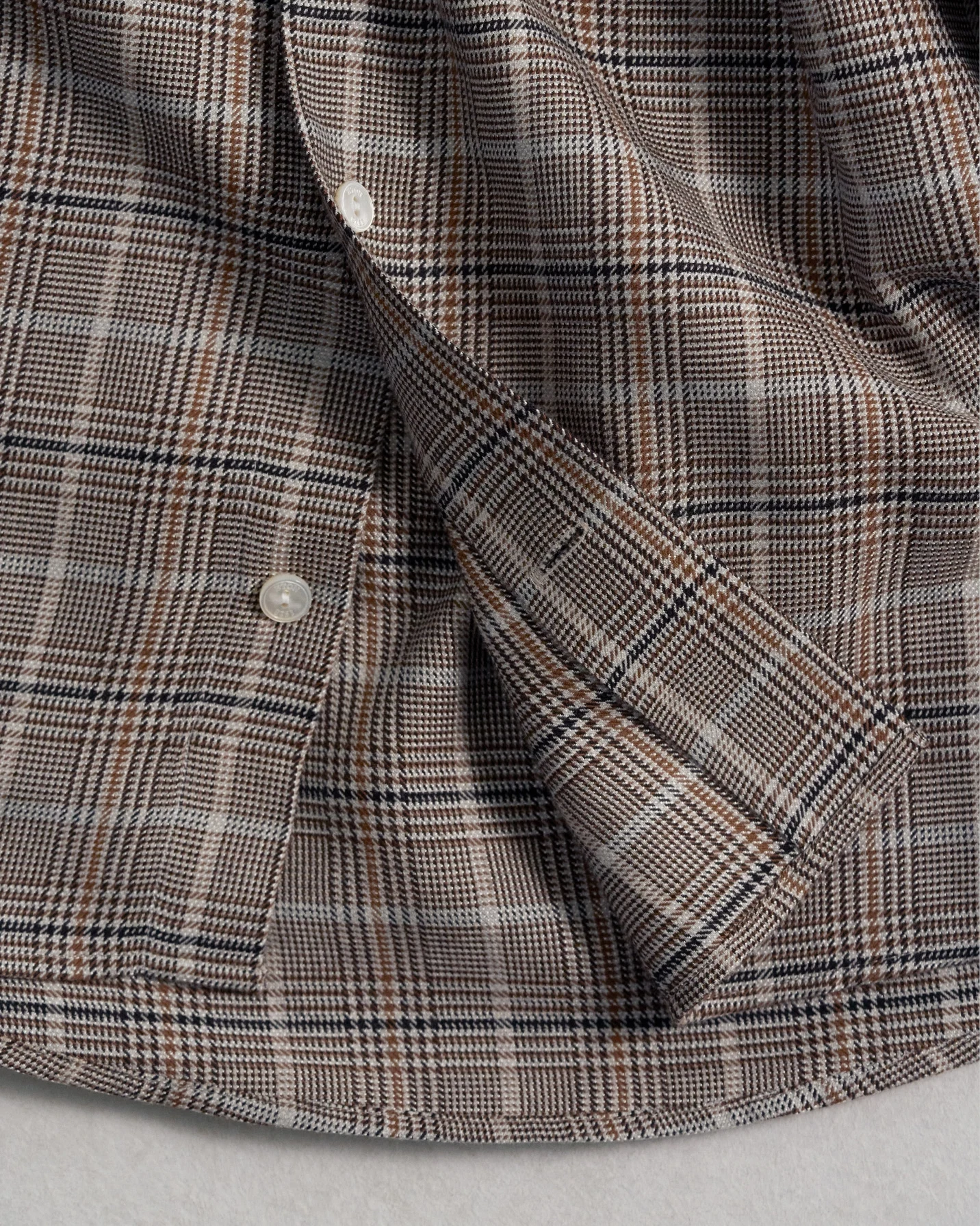 cotton silk cashmere shirt