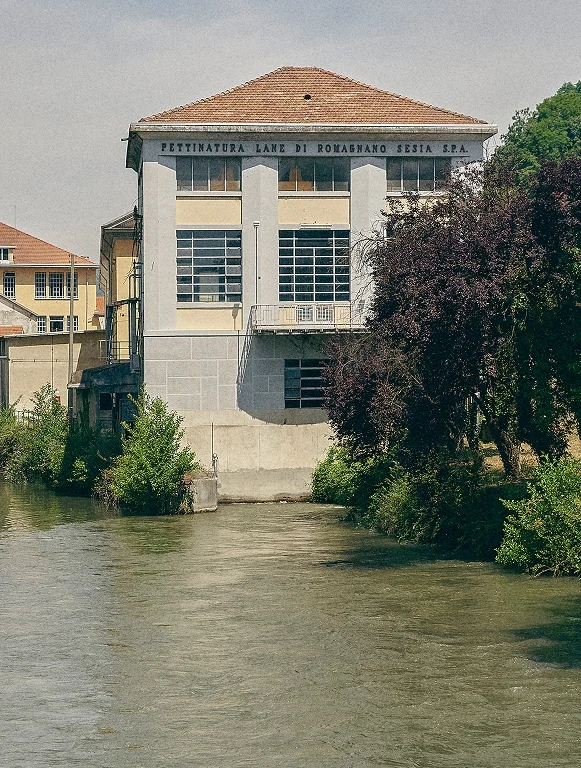 a house alongside a river