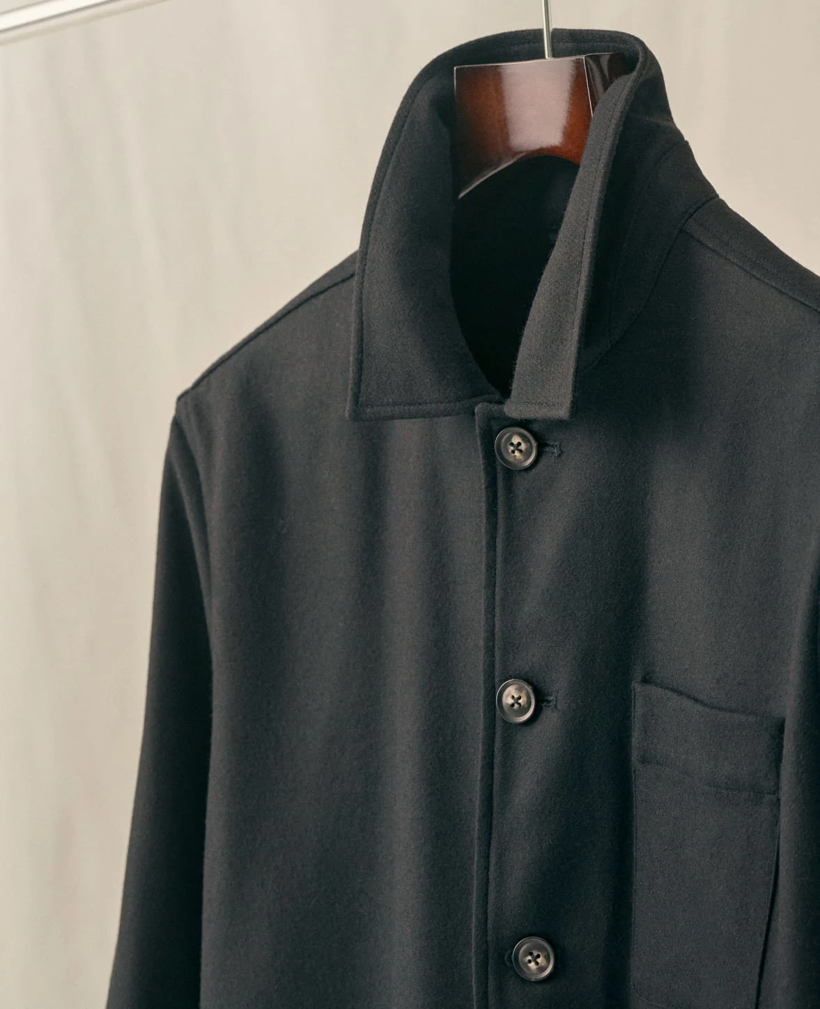 wool cashmere dream shirt jacket