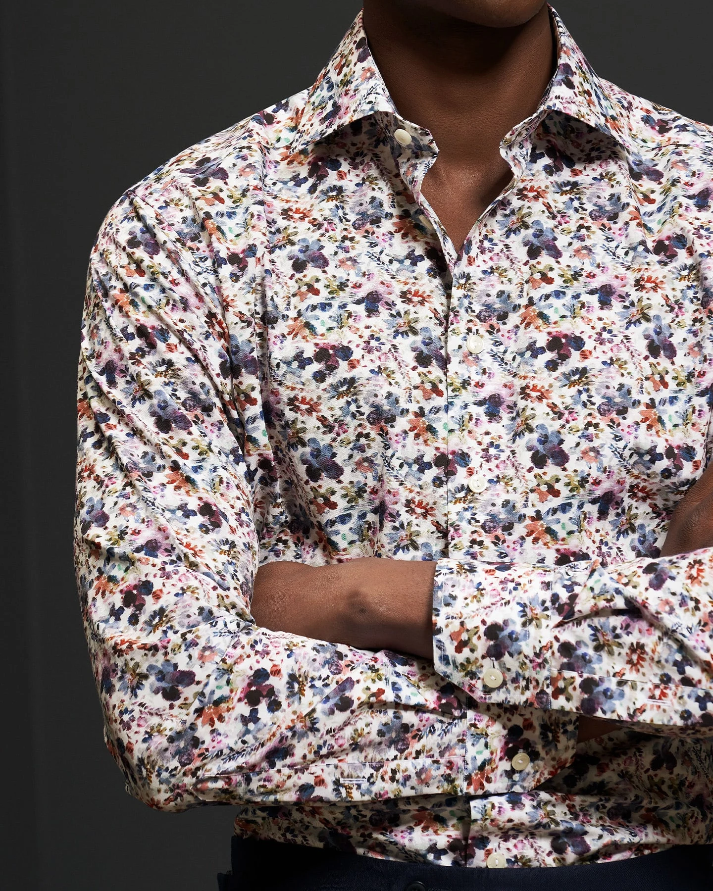 A seanonal floral print