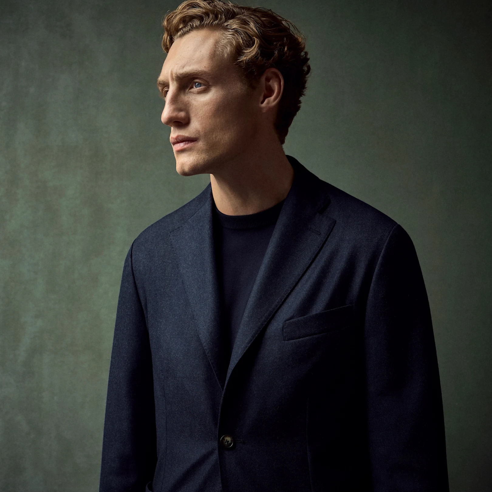 navy soft jacket