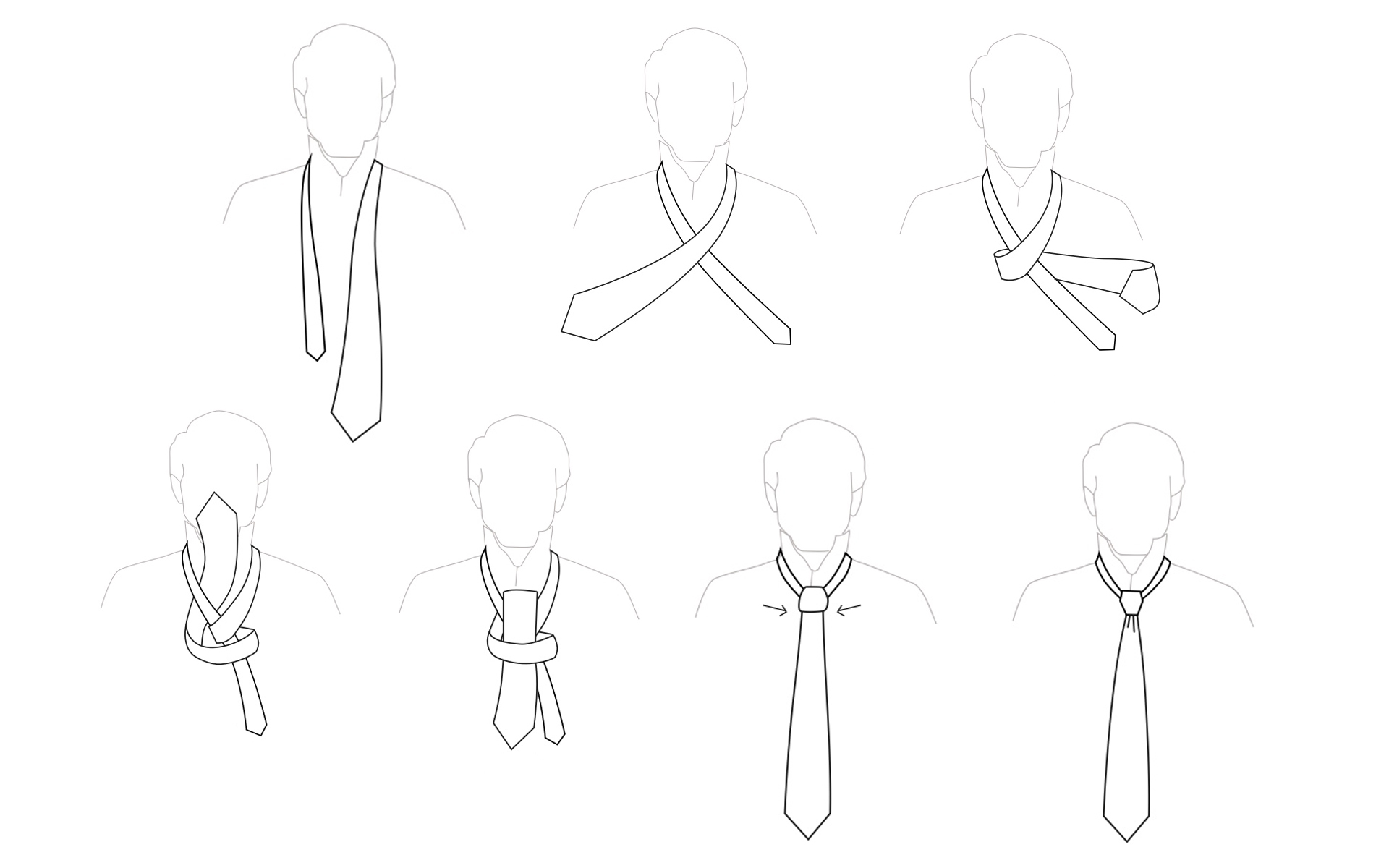 How To Draw A Tie
