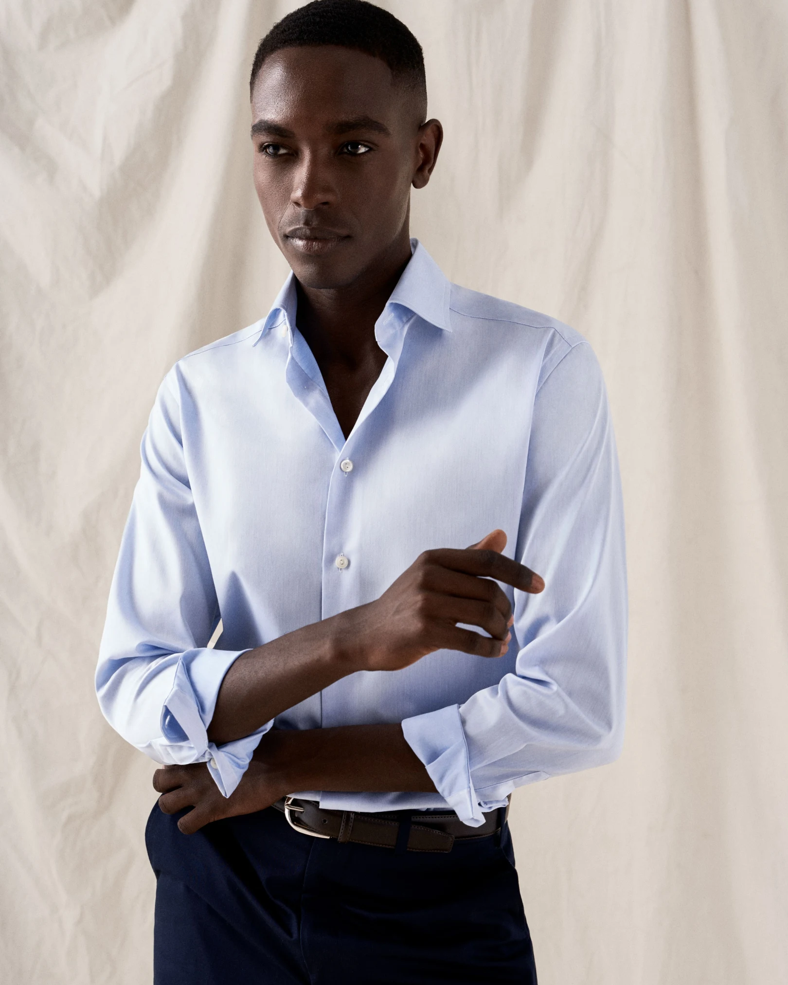 signature twill lightblue shirt