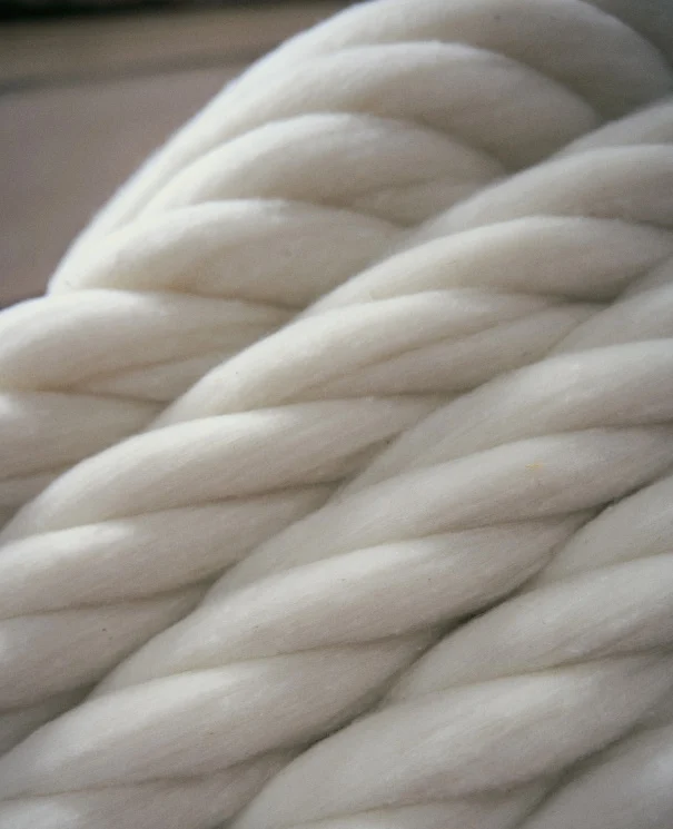 twisted merino yarn