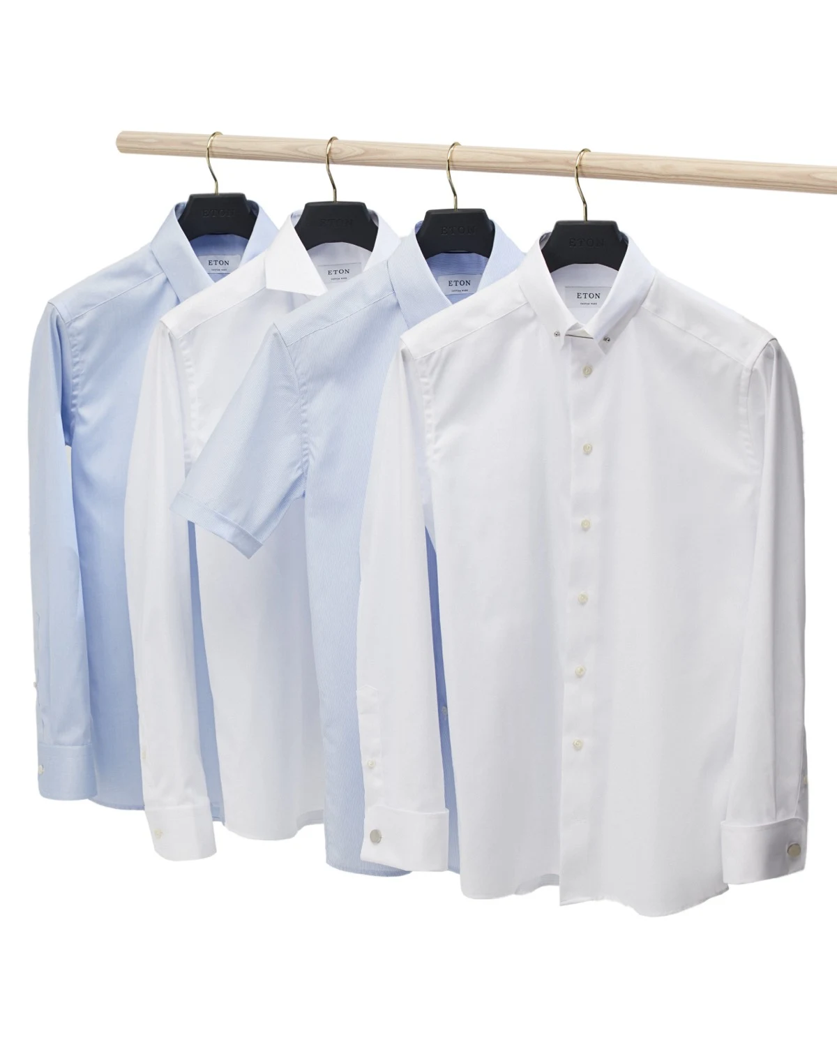 shirts on hangers