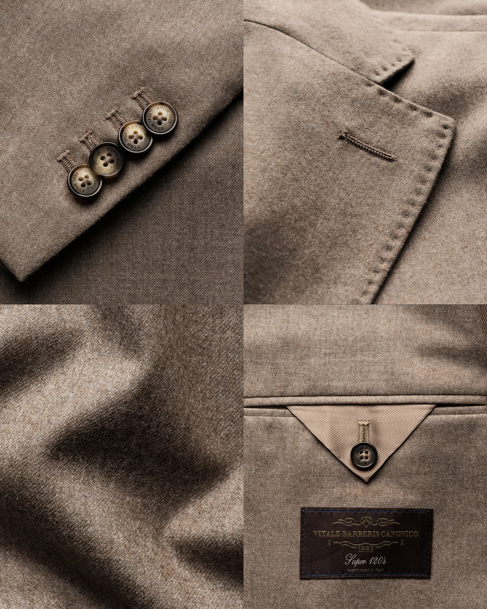 detail image soft jacket buttons