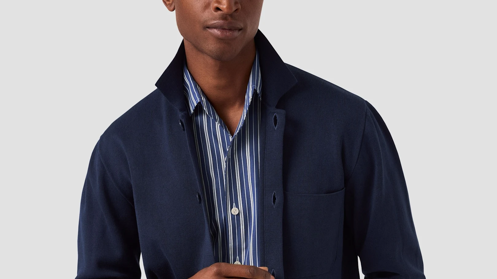 One Piece Collar styled