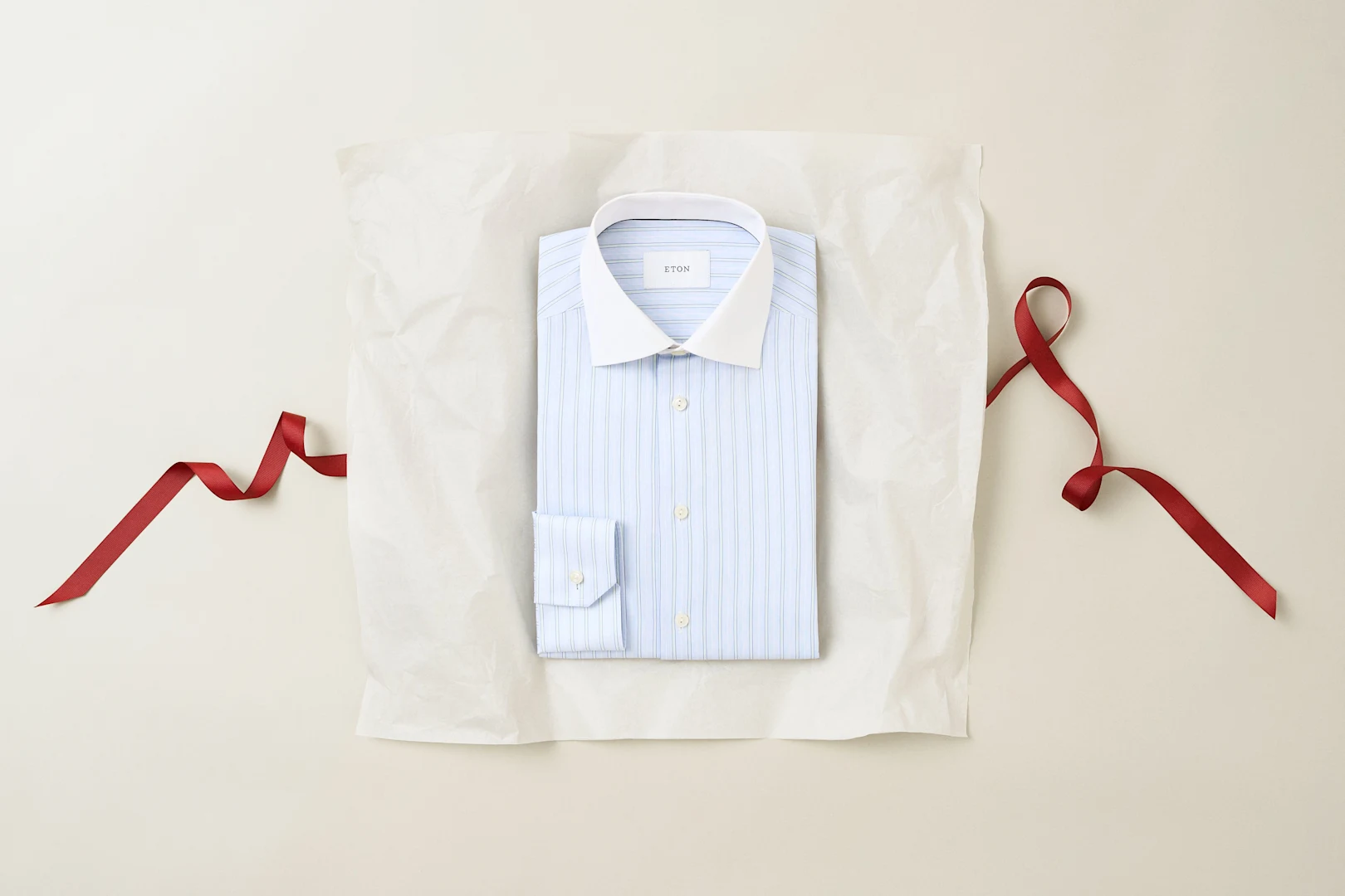 valentines wrapped blue shirt