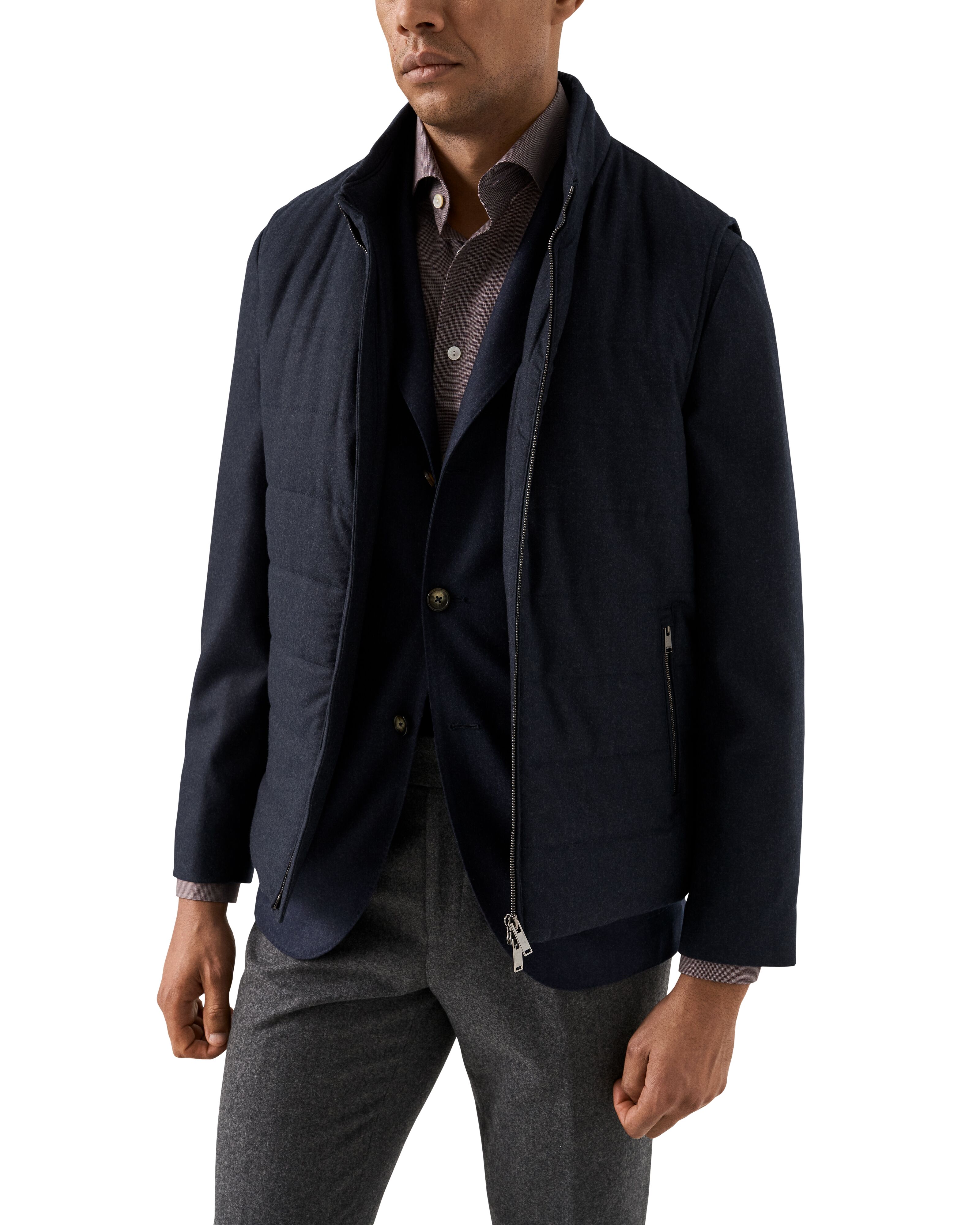 専用marka LAPELLESS SHIRT JACKET WOOL SOFT LAPELLESS SHIRT JACKET WOOL SOFT SERGE - marka 「Area」