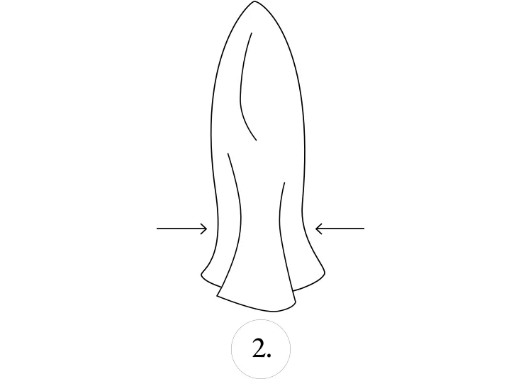 puff fold step 2