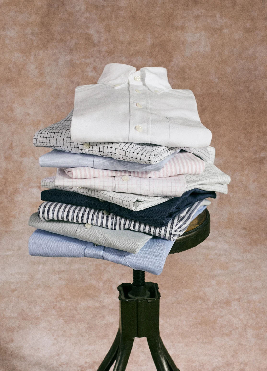 pile oxford shirts