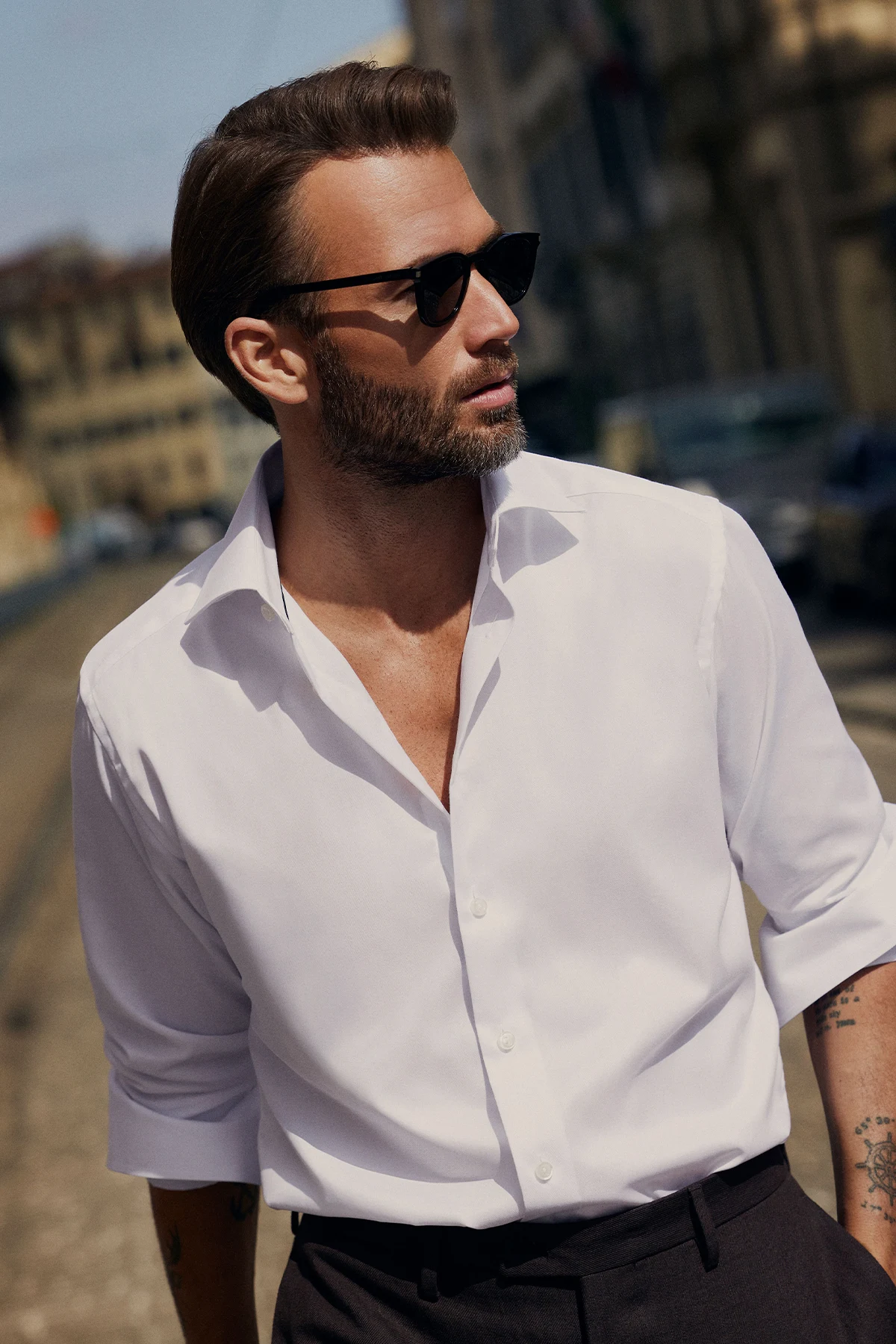 A perfect fit: The White Signature Twill Shirt